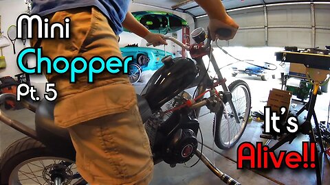 Working on the Mini chopper pt.5