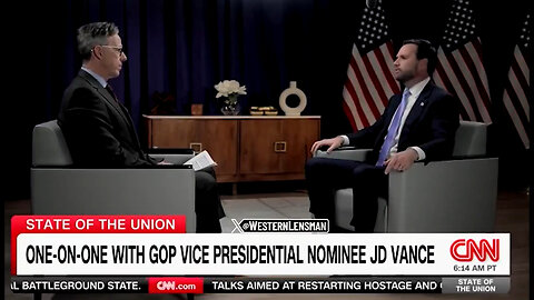 JD Vance Leaves Jake Tapper A Sputtering Partisan Mess As He Wrecks His Narratives