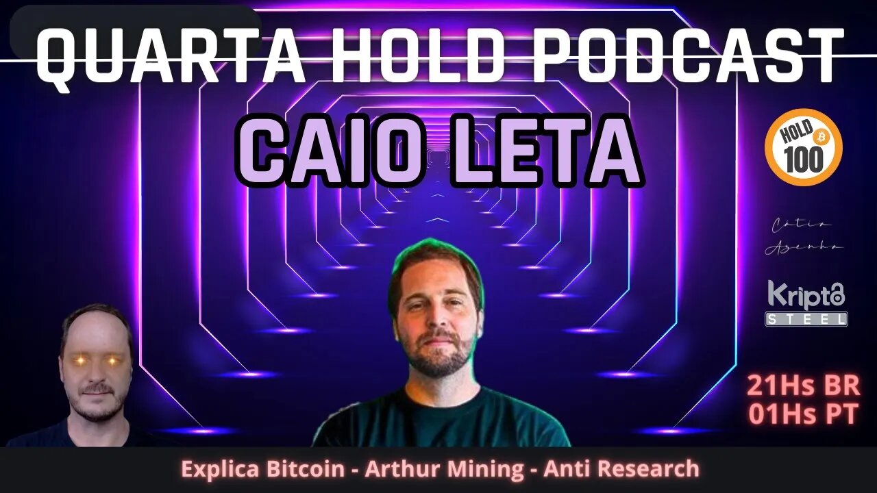 Caio Leta - Explica Bitcoin, Arthur Mining, Anti Research