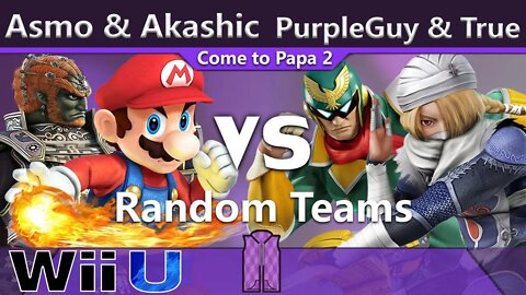 Asmodemus & AkashicSword vs. Purple Guy & True Blue - Random Teams - CTP2