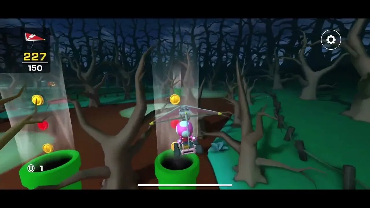 Mario Kart Tour - Peach Cup Challenge: Glider Challenge Gameplay