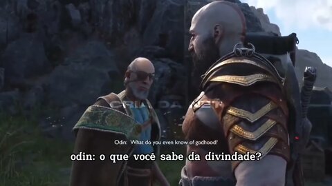 Spoiler Odin Mechendo com O Psicológico de Kratos