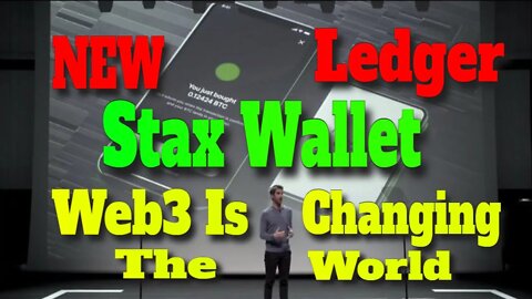 Ledger Stax Wallet | Web3 Is Changing The World | Crypto Mash |