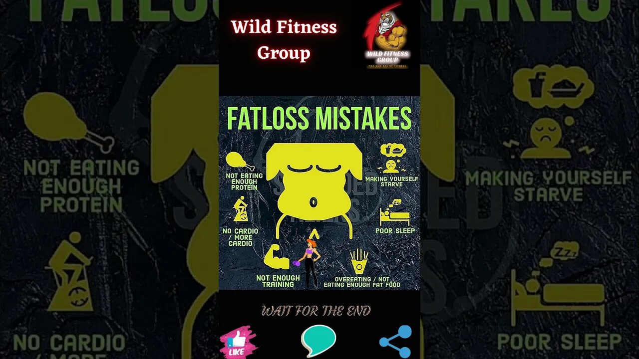 🔥What are the fat loss mistakes🔥#shorts🔥#wildfitnessgroup🔥16 February 2023🔥