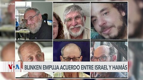 Blinken empuja acuerdo entre Israel y Hamás