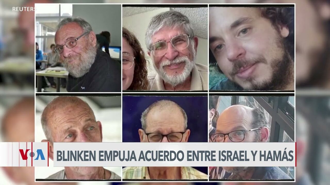 Blinken empuja acuerdo entre Israel y Hamás