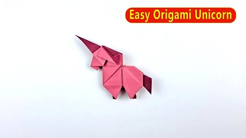 Easy Origami Unicorn - How to Make Origami Unicorn Papercrafts