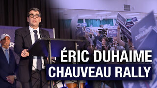 CPQ leader Éric Duhaime announces riding ahead of Quebec elections