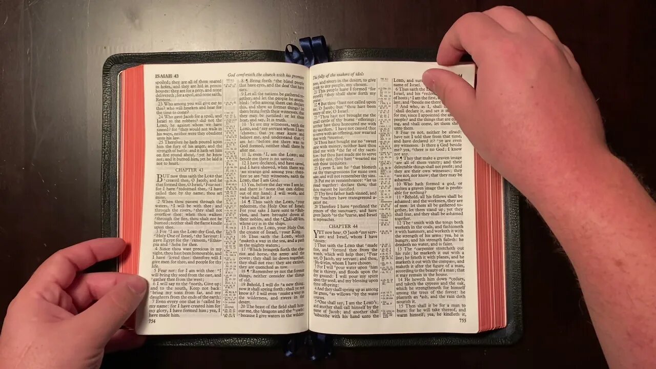 Allan 43 Longprimer Thinline Reference Bible (R. L. Allan & Son Publishers)(Nov 6, 2021)