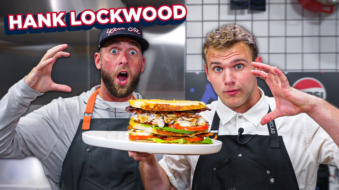 Hank Lockwood Grills Up BIGGEST Sandwich Yet | What's For Lunch Presented by Primal Kitchen