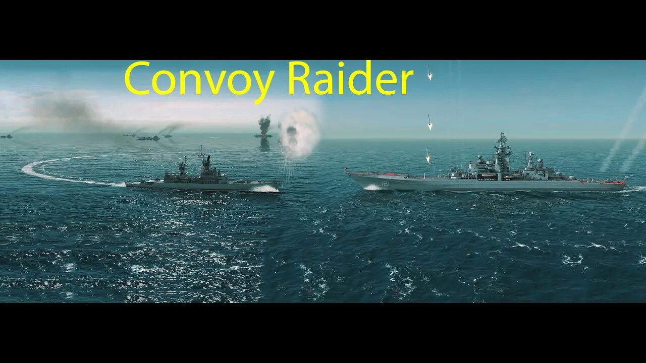 1984 Soviet Campaign - Raiding Convoy with Kirov Battlecruiser - Cold Waters with Epic Mod