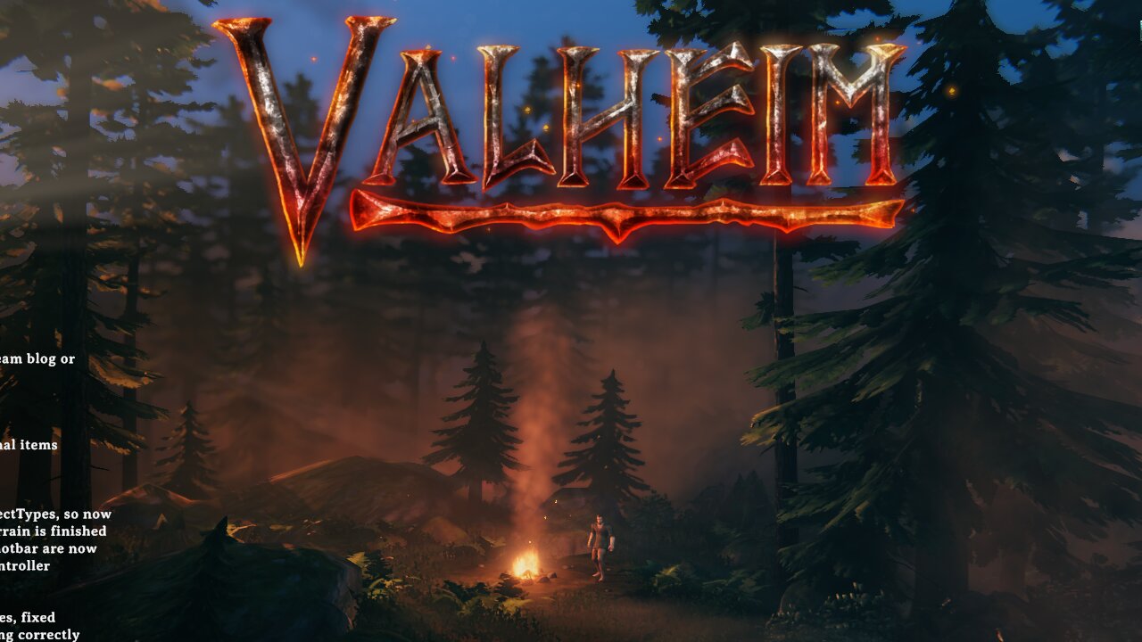 Valheim Basebuilding and Grinding