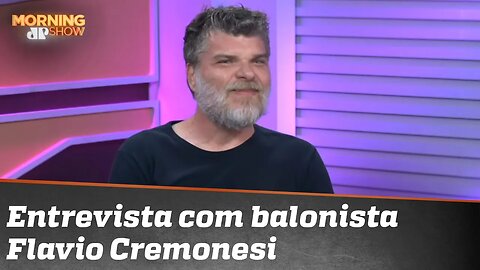 'Já paramos em área de mina terrestre', diz balonista Flavio Cremonesi