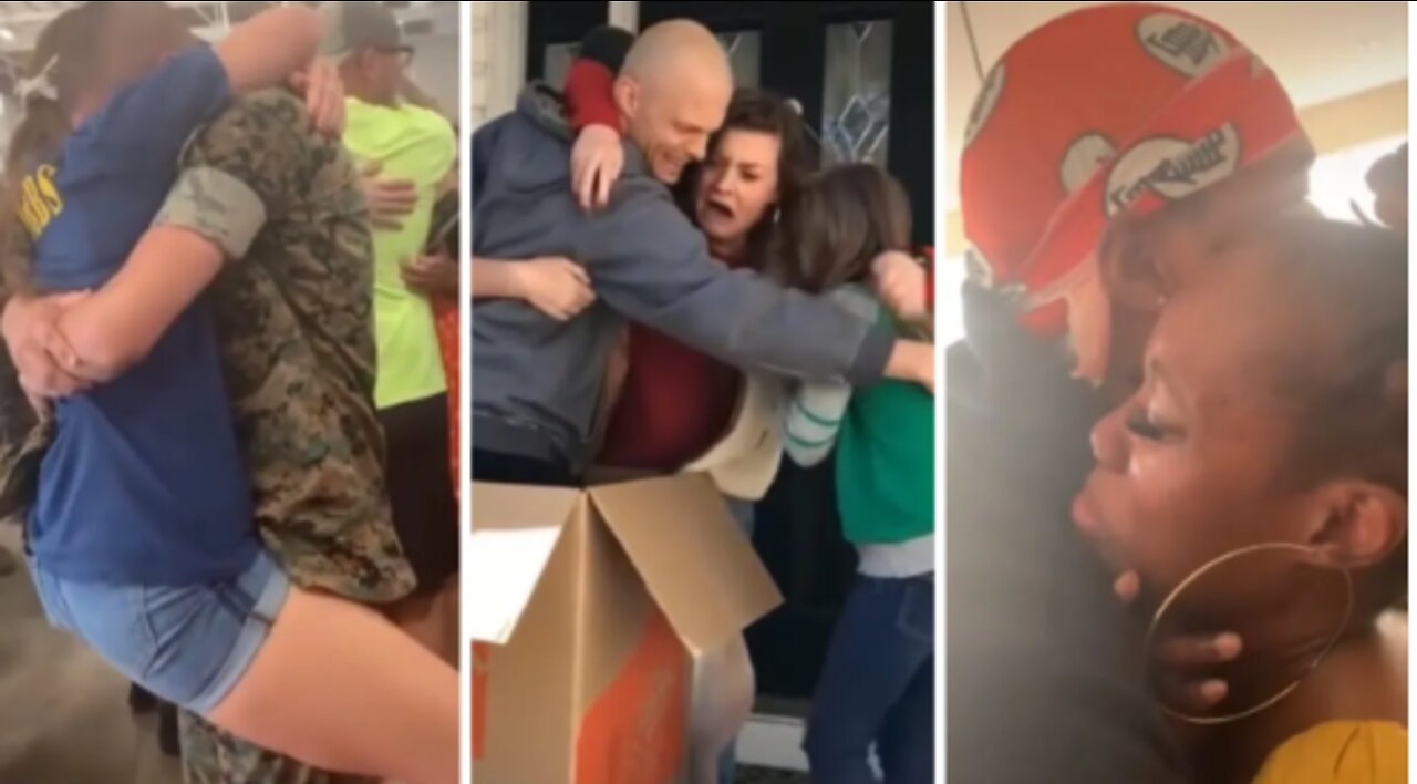 Emotional Moments of Soldiers Coming Home | Random Acts of Kindness 2022 [Pt. 19]