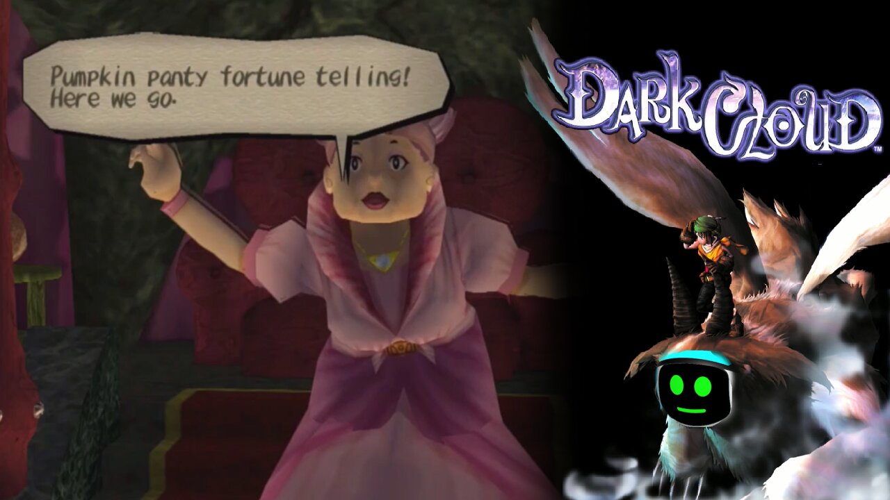 Dark Cloud (Part 15) - Pumpkin Panty Fortune Telling!?