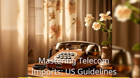 Navigating US Import Rules for Telecom Equipment