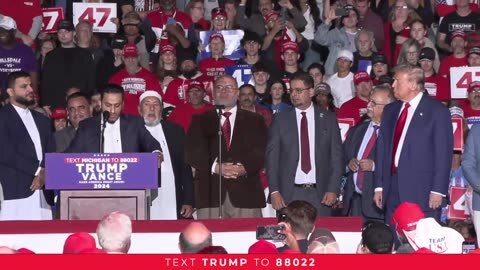 FULL: Imam Belal Alzuhairi delivers a powerful endorsement of President Trump.