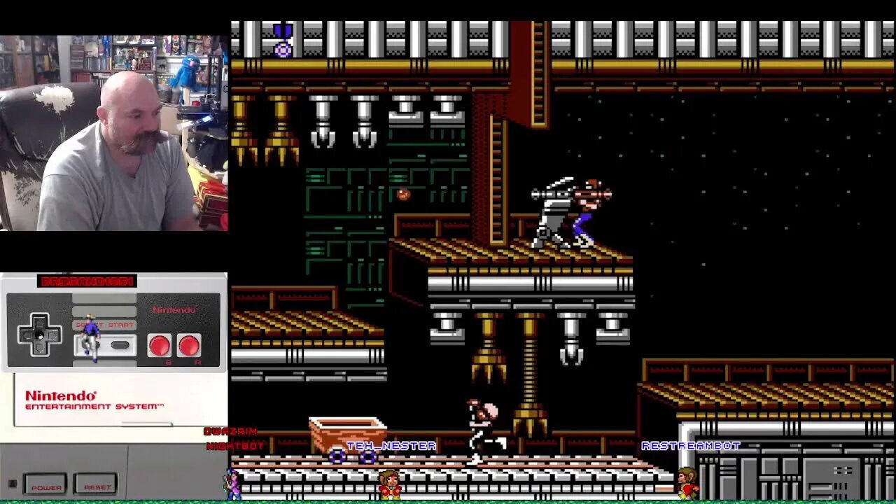 Contra NES Walk Me Through