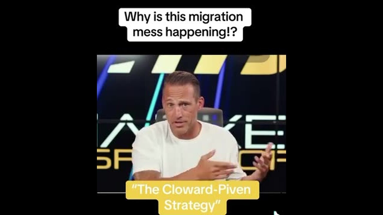 WHY THE ILLEGAL MASSIVE IMMIGRATION IS HAPPENING - MUST SEE!