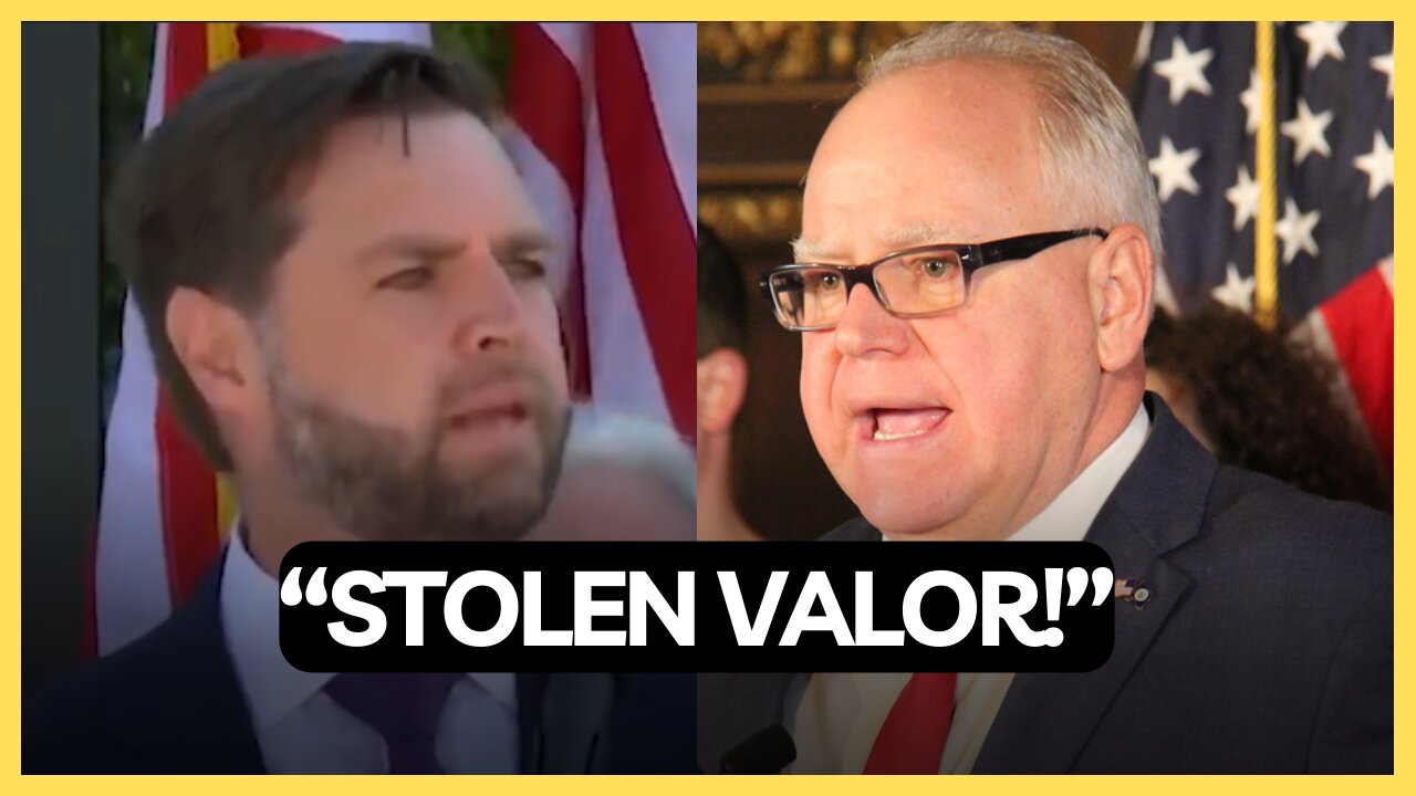 Exposing Tim Walz's Stolen Valor: JD Vance's Fiery Call for Truth and Integrity!