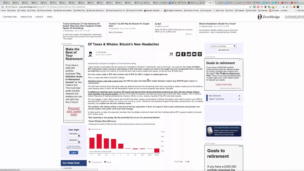 Parasitic Control Structures & ill Gotten Crypto Gains