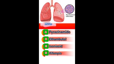 Tuberculosis medication question answers mcqs #antiboitics #medication #medicine #pharmacology