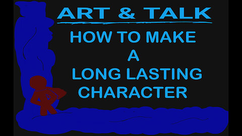 ART AND TALK: how to make a long lasting character #superhero #art #comics