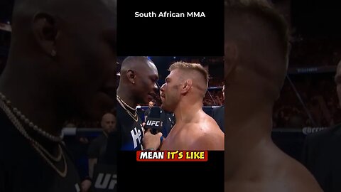 South African MMA | Du Plessis vs Adesanya #short #shorts #mma #fight #ko #podcast