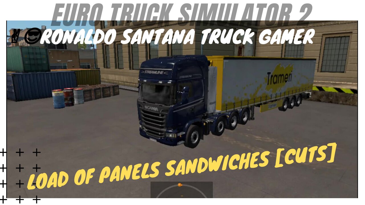 🚚LOAD OF PANELS SANDWICHES [cuts] ✌️😎RONALDO SANTANA TRUCK GAMER