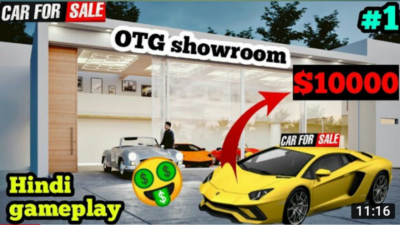 Car for sale mobile game play