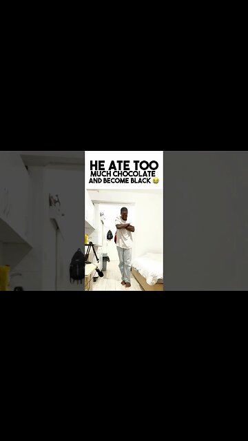 He Eat Too Much Chocolate😭