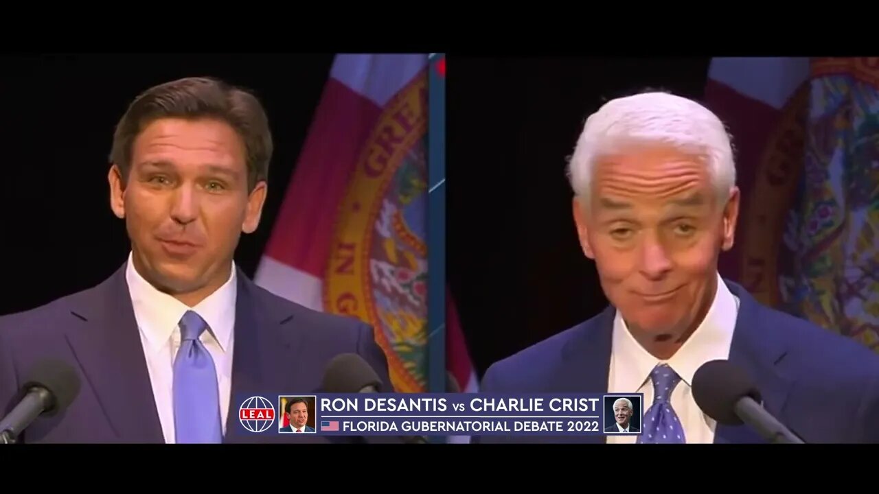 🇺🇸 Ron DeSantis promete una Florida Libre ante el Socialismo de Charlie Crist - Debate [CC Español]