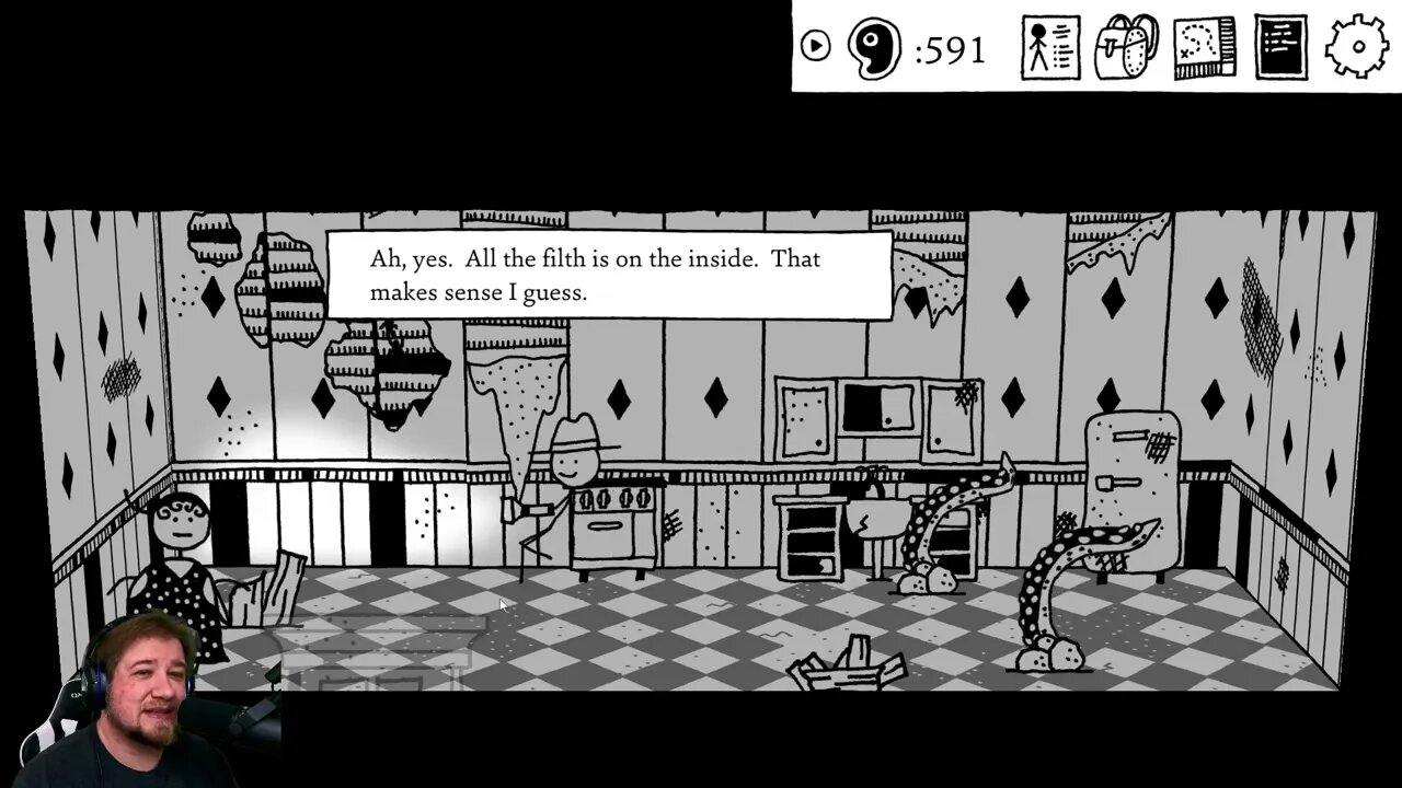 Big THROBBING tentacles! - Shadows Over Loathing Part 4