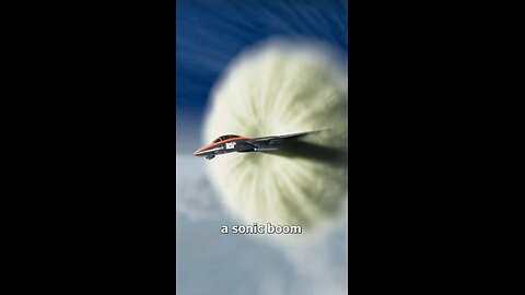 How a Jet Creates a Sonic Boom 😲