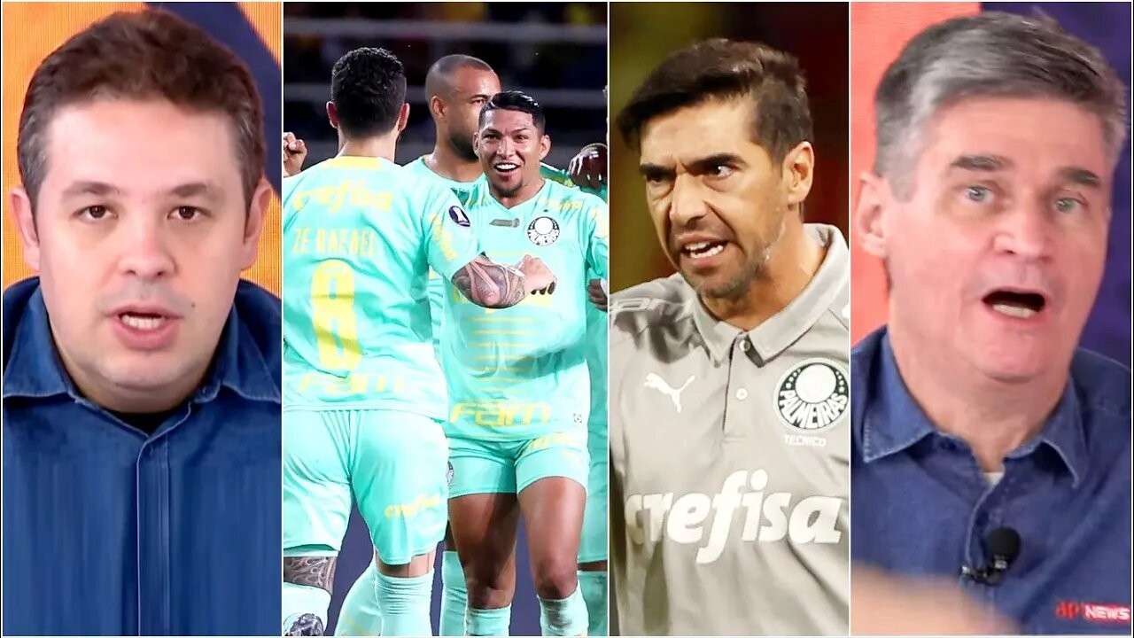 "Eu NÃO ME LEMBRO DE TER VISTO ISSO antes! Gente, o Palmeiras hoje..." OLHA o que CHOCOU no 4 a 0!