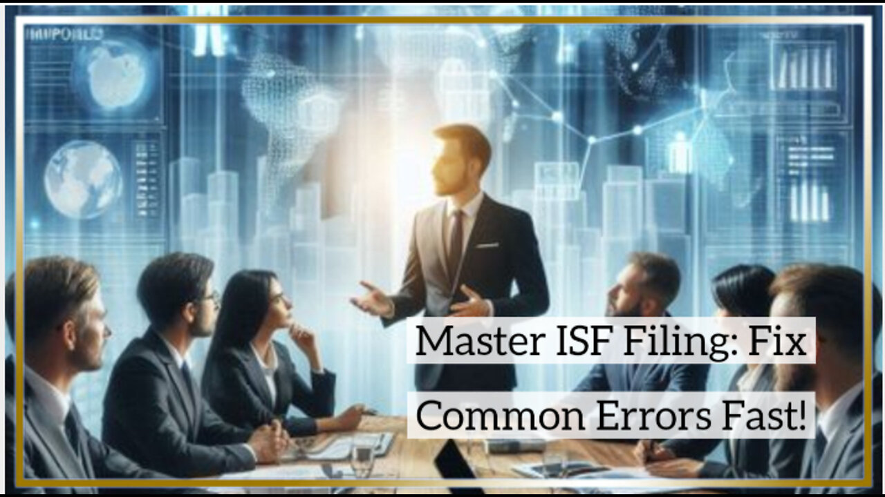 Mastering Importer Security Filing: Essential Tips to Avoid Penalties and Delays