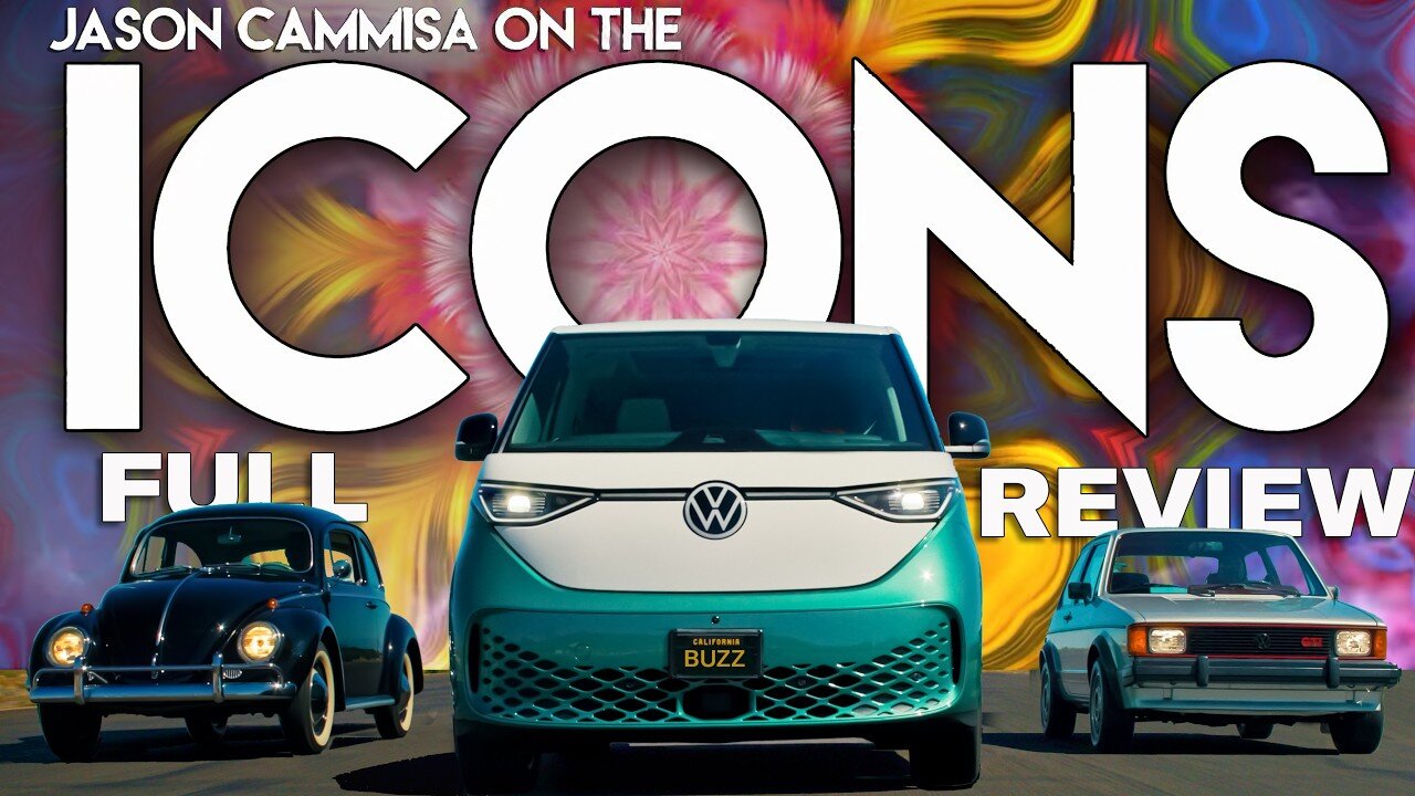 The 2025 ID.Buzz: Enough To Save VW? — Full Review incl. VW History — Jason Cammisa on the ICONS