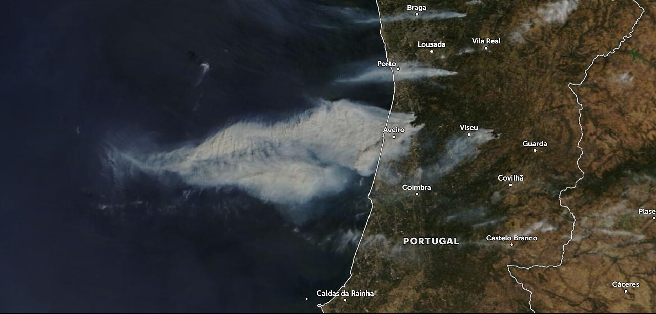 🔥Incredible Directed-Energy Weapon (DEW) Attack On Portugal,