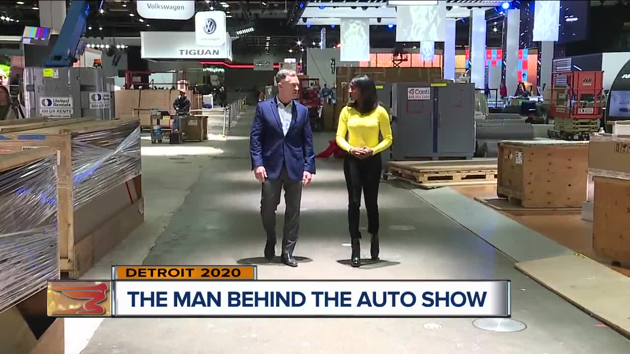 The man behind the auto show