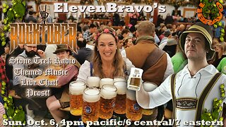 ElevenBravo's Rocktoberfest!! - Progressive Rock, Live Chat, and More! 10-06-2024