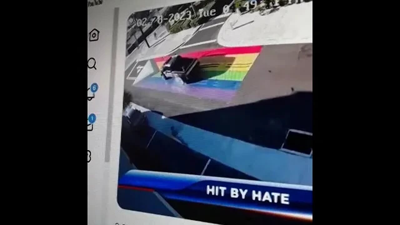 Tire marks belong on the road, paintings don't