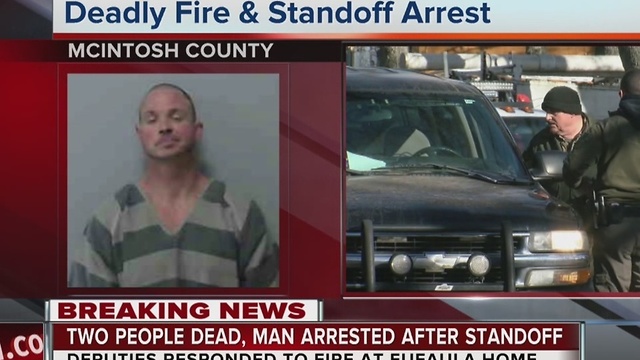 Man arrested after two peole died from house fire in Eufaula