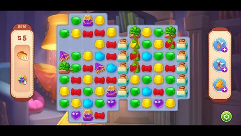 Playrix Homescapes Gameplay Walkthrough Level 8916