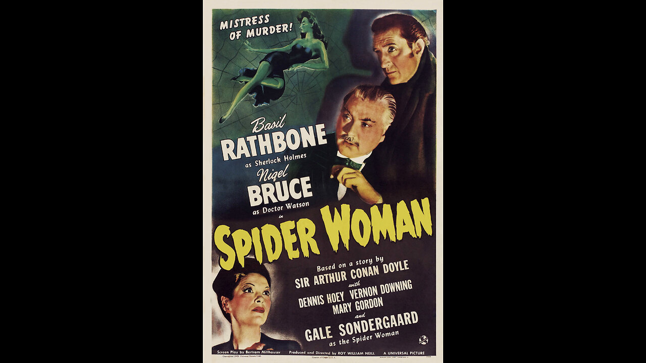 The Spider Woman (1944) | Directed by Roy William Neill