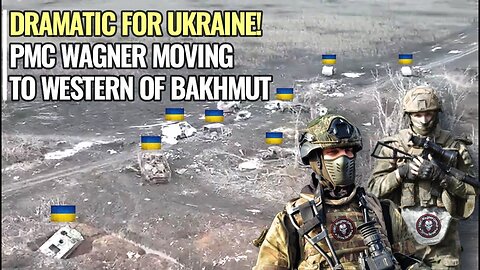 PMC Wagner moving to western districts of Bakhmut | Ukrainian retreat route is deplorable