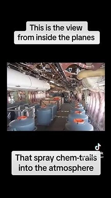 They send these planes to spray you day and night and then call you a...