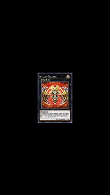 Yu Gi Oh! Vylon Disigma