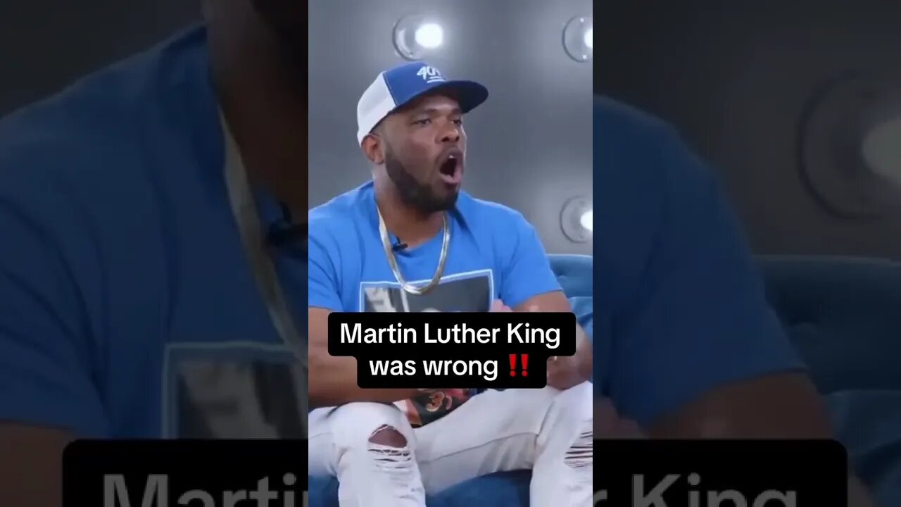 CEO Huckley fka CRIPTonite says Martin Luther King Jr got it WRONG?