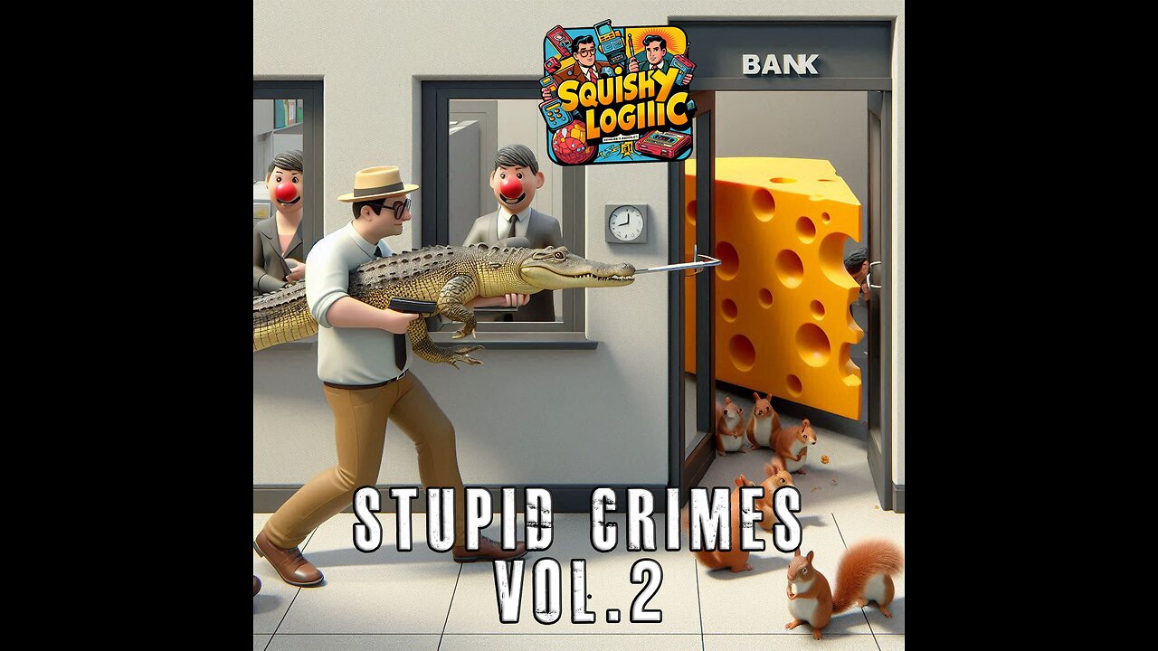 Stupid Crimes Vol.2 - Squishy Logic | #Comedian #Podcast