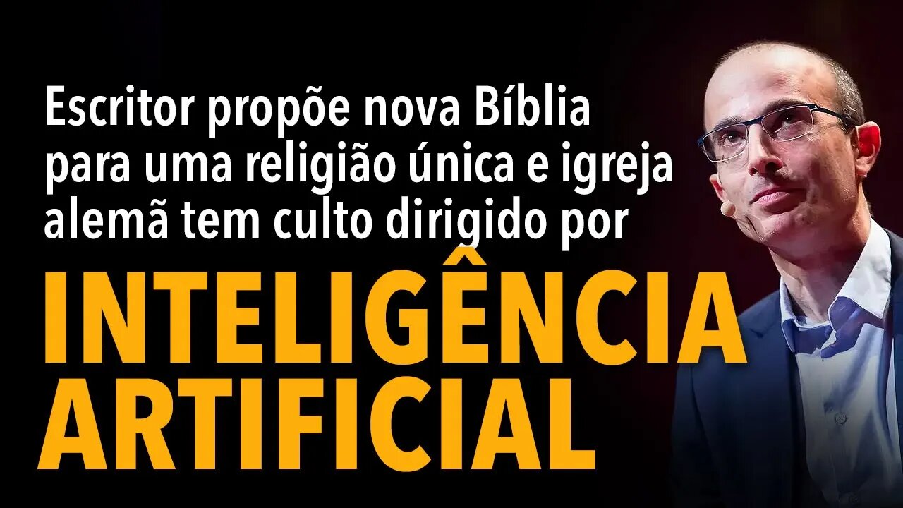 Escritor propõe nova Bíblia para uma religião única e Igreja alemã tem culto dirigido por Intel